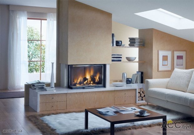 Камин в доме: тепло и стильно