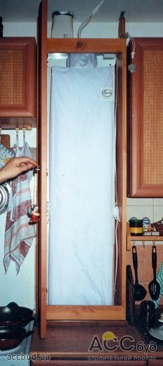 Рекуператор "спрятанный" в шкаф